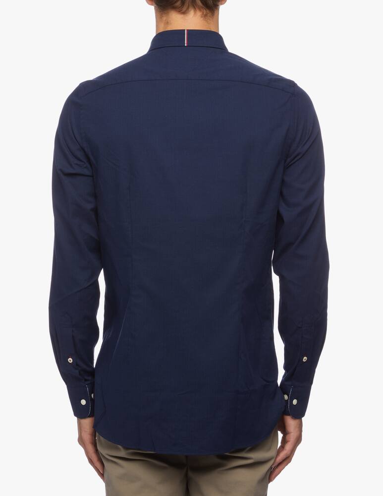 rinascente Tommy Hilfiger Camicia th flex herringbon slim fit 