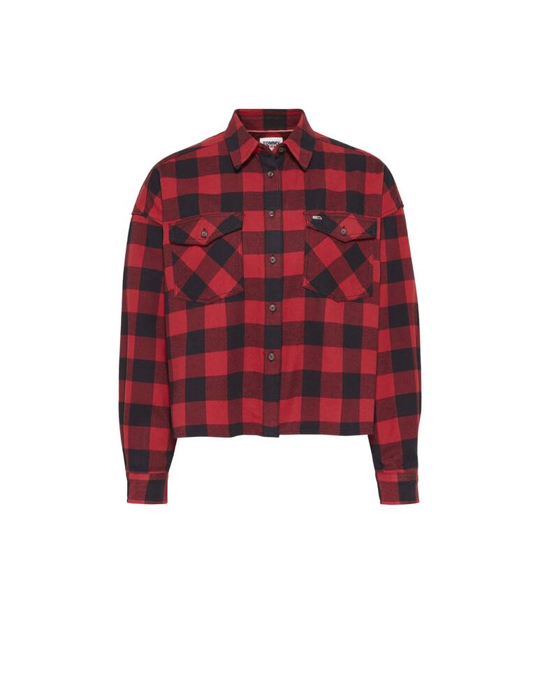 rinascente Tommy Jeans Tjw Gingham Check long sleeved top