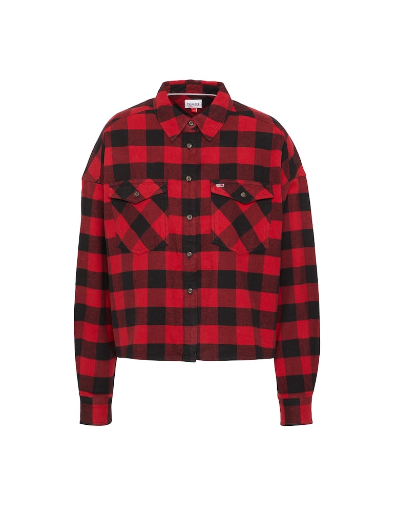 rinascente Tommy Jeans Tjw Gingham Check long sleeved top