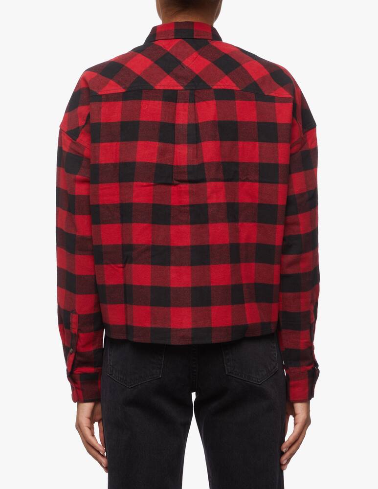 rinascente Tommy Jeans Tjw Gingham Check long sleeved top