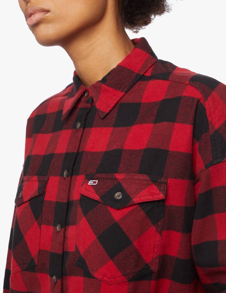 rinascente Tommy Jeans Tjw Gingham Check long sleeved top