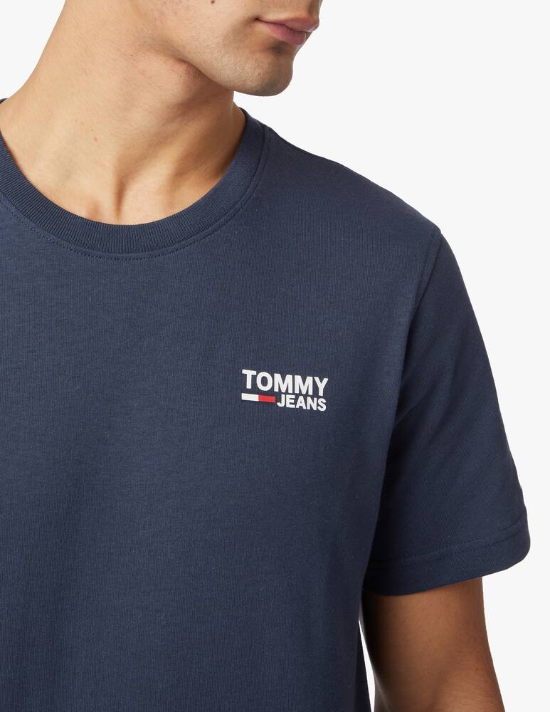 rinascente Tommy Jeans Corporate logo t-shirt - blue