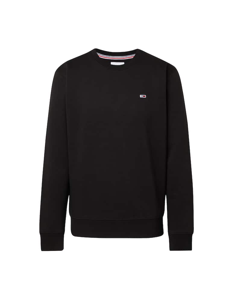 rinascente Tommy Jeans Flag patch roundneck sweatshirt 