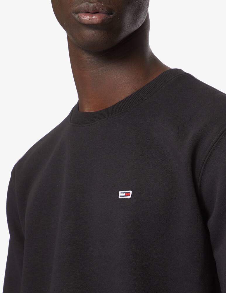 rinascente Tommy Jeans Flag patch roundneck sweatshirt 