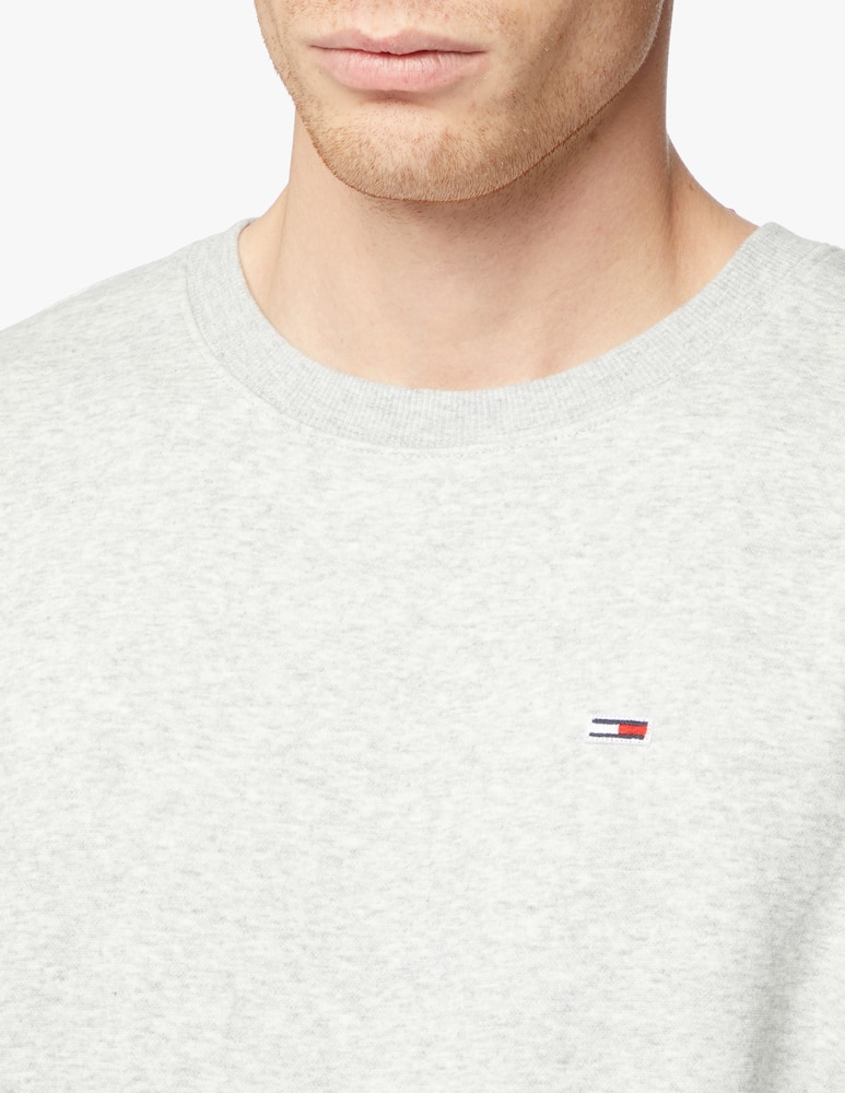 rinascente Tommy Jeans Flag patch roundneck sweatshirt 