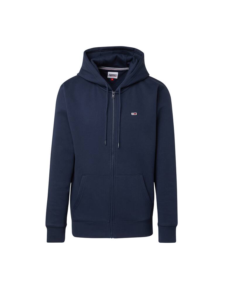 rinascente Tommy Jeans Felpa con zip patch bandierina 