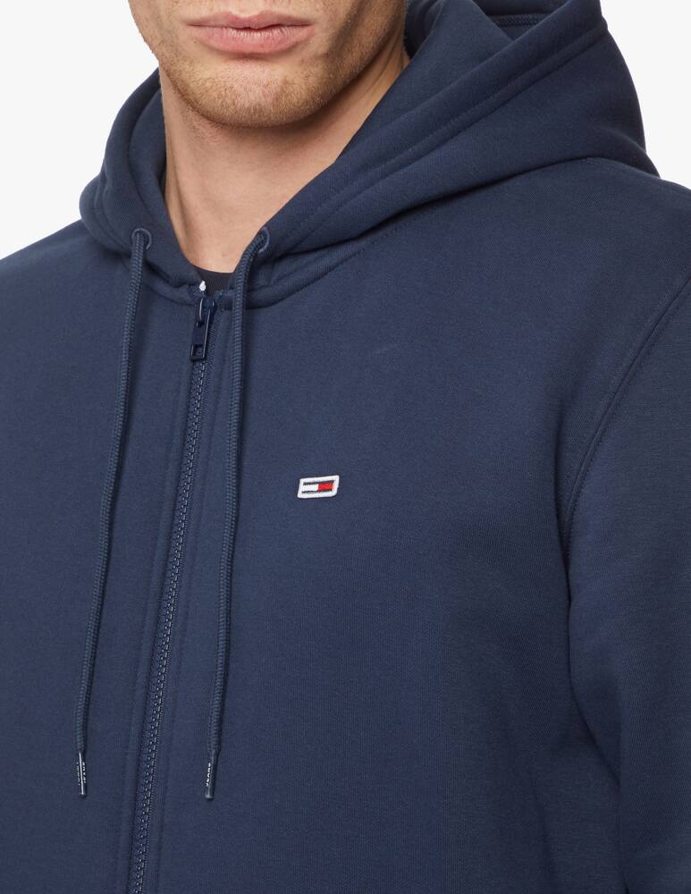 rinascente Tommy Jeans Felpa con zip patch bandierina 