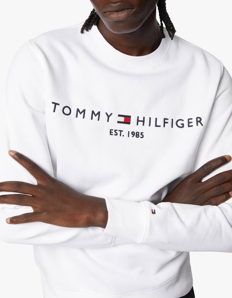 rinascente Tommy Hilfiger Felpa girocollo con logo e scritta