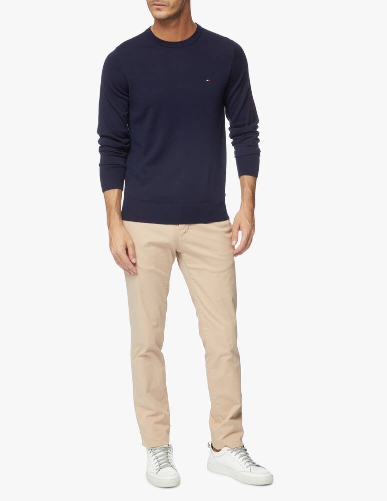 rinascente Tommy Hilfiger Merino wool roundneck sweater