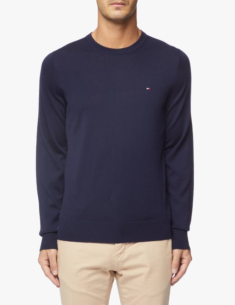 rinascente Tommy Hilfiger Merino wool roundneck sweater