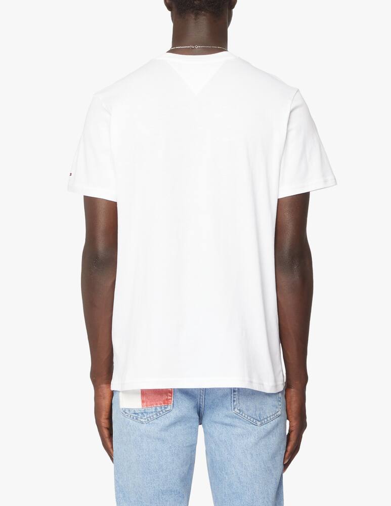 rinascente Tommy Jeans T-shirt con bandierina