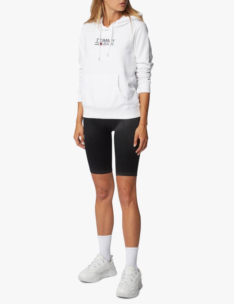 rinascente Tommy Jeans Felpa con cappuccio in misto cotone