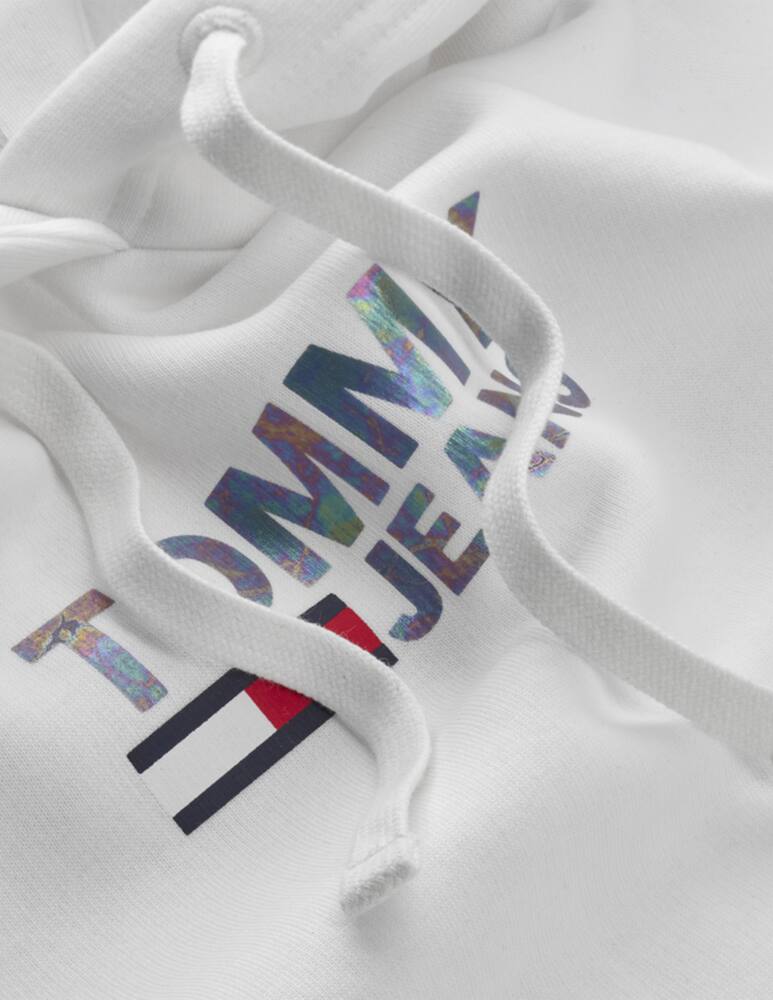 rinascente Tommy Jeans Felpa con cappuccio in misto cotone