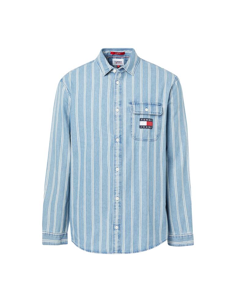rinascente Tommy Jeans Denim striped shirt