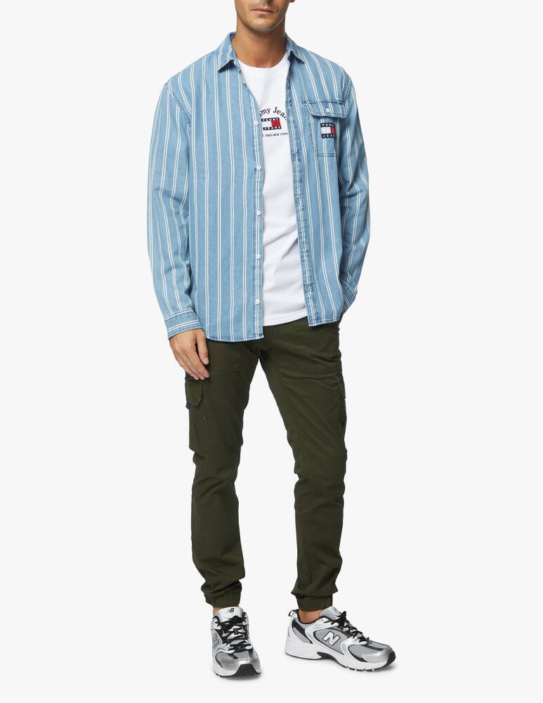 rinascente Tommy Jeans Denim striped shirt