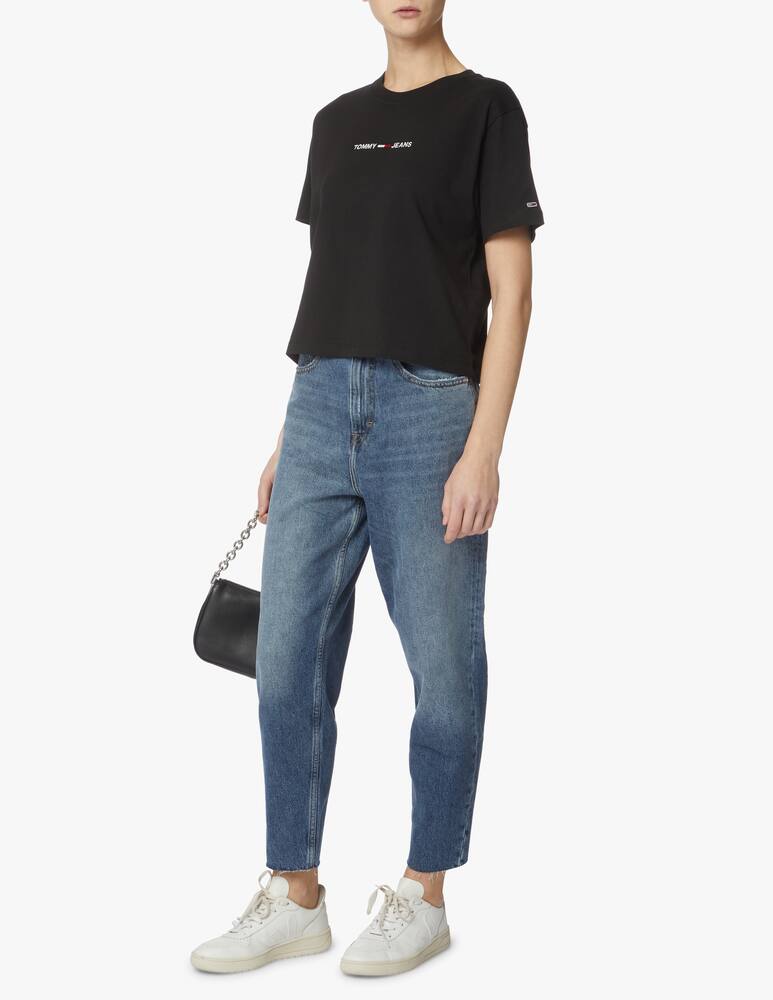rinascente Tommy Jeans T-shirt con logo - nero