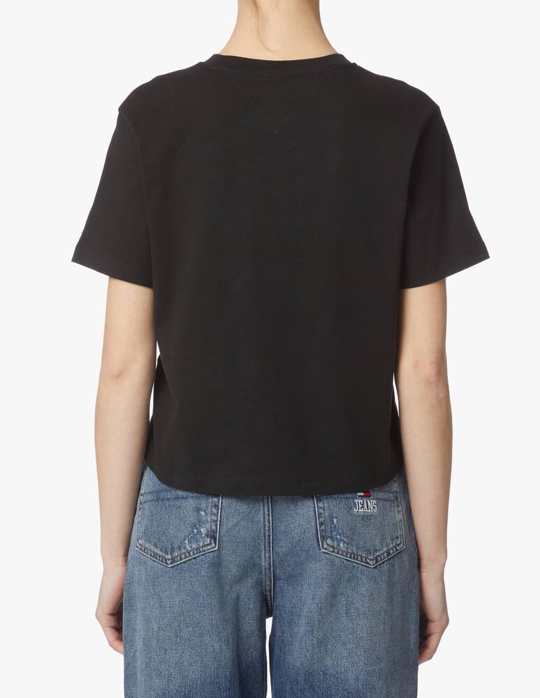 rinascente Tommy Jeans T-shirt con logo - nero