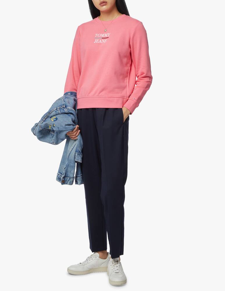 rinascente Tommy Jeans Cotton blend hoodie with logo