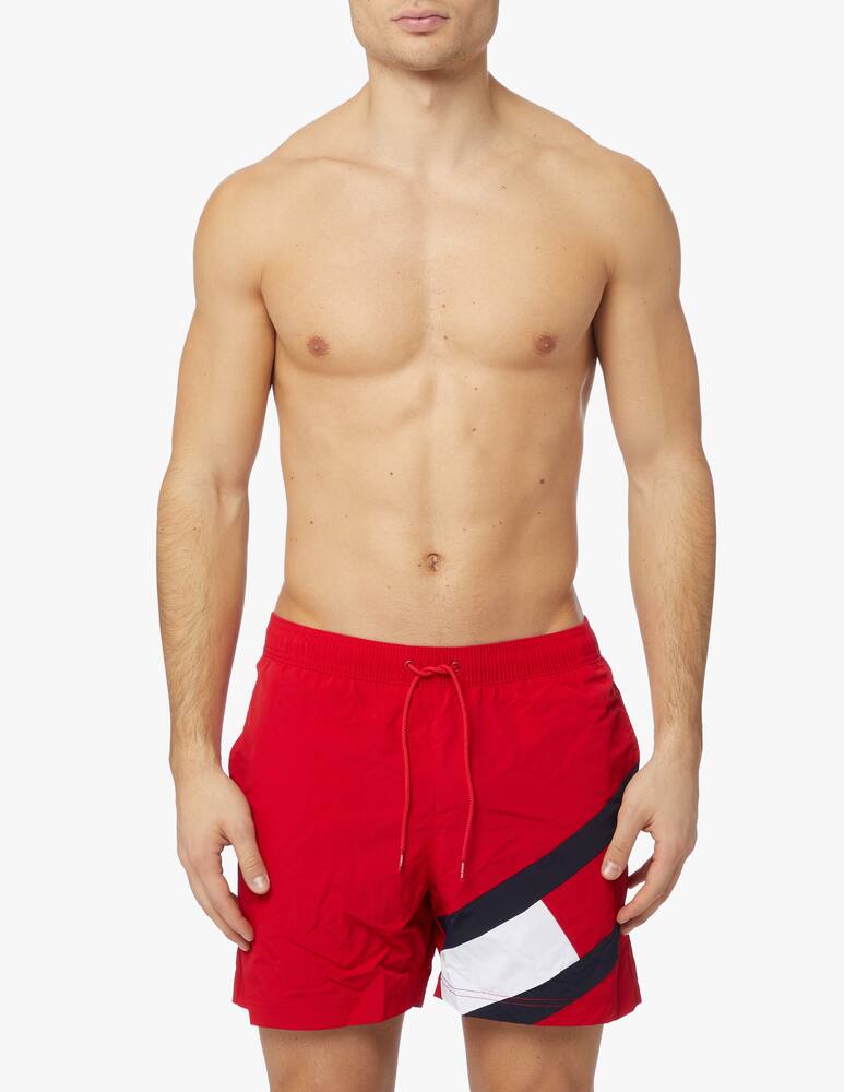 rinascente Tommy Hilfiger Costume boxer flag diagonale - rosso