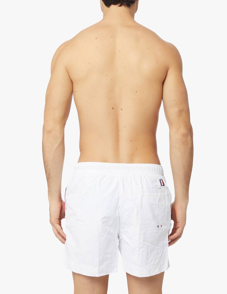 rinascente Tommy Hilfiger Costume boxer flag centrale - bianco