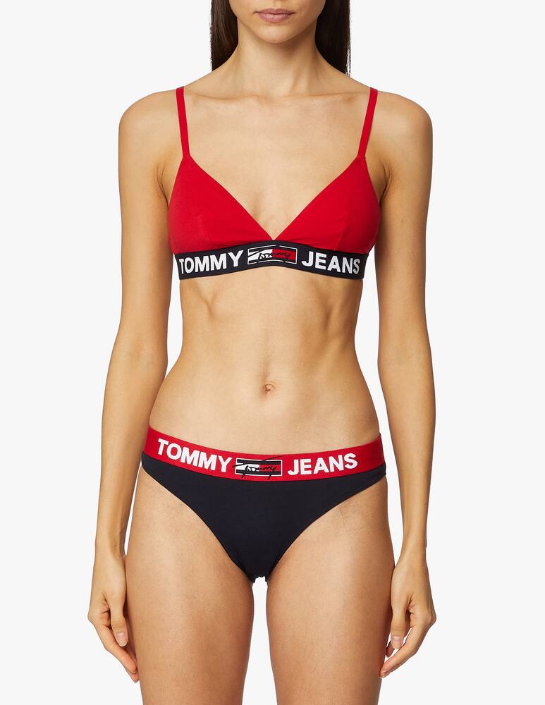 rinascente Tommy Hilfiger Triangle bra with logo