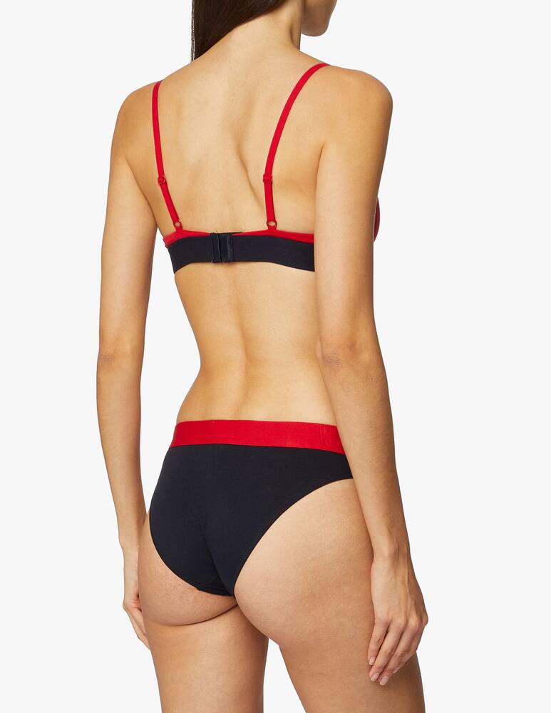 rinascente Tommy Hilfiger Triangle bra with logo