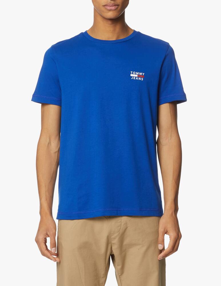 rinascente Tommy Jeans Essential logo slim fit t-shirt