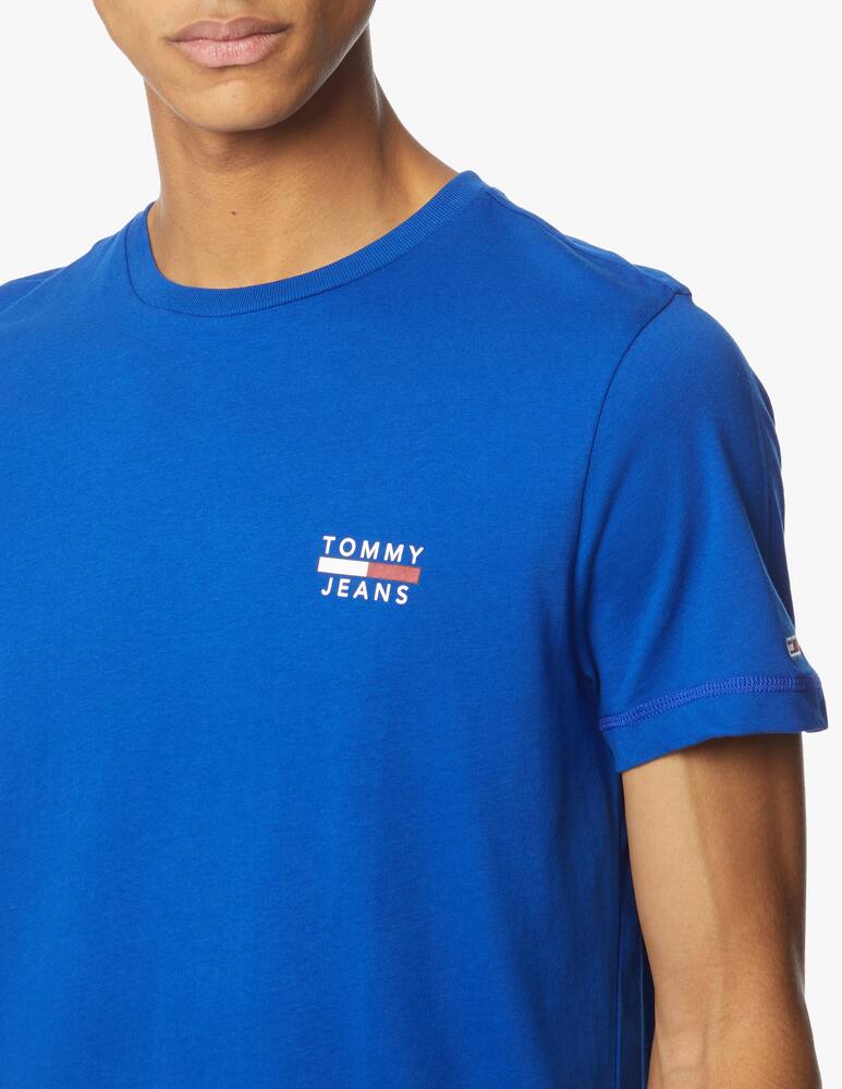 rinascente Tommy Jeans Essential logo slim fit t-shirt