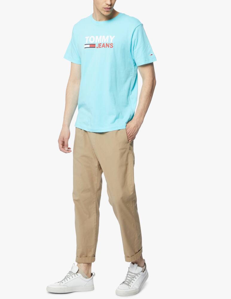 rinascente Tommy Jeans Tj corporate logo t-shirt