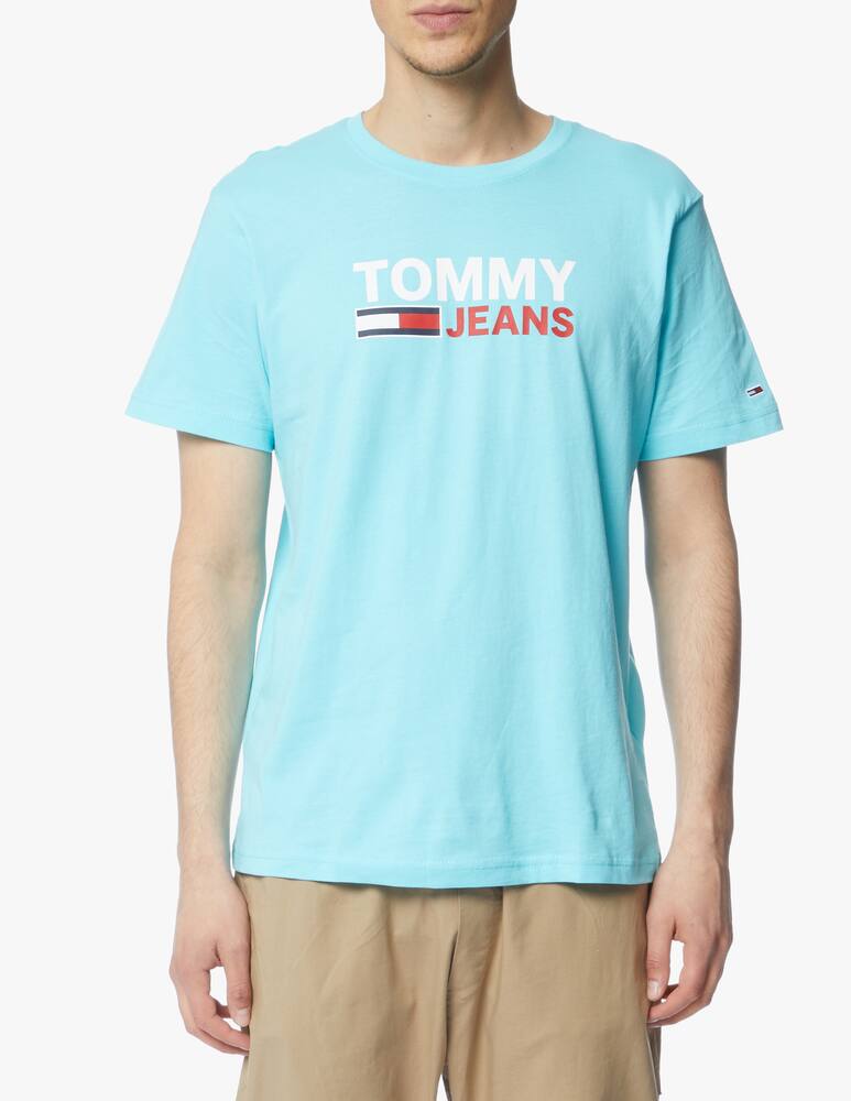 rinascente Tommy Jeans Tj corporate logo t-shirt