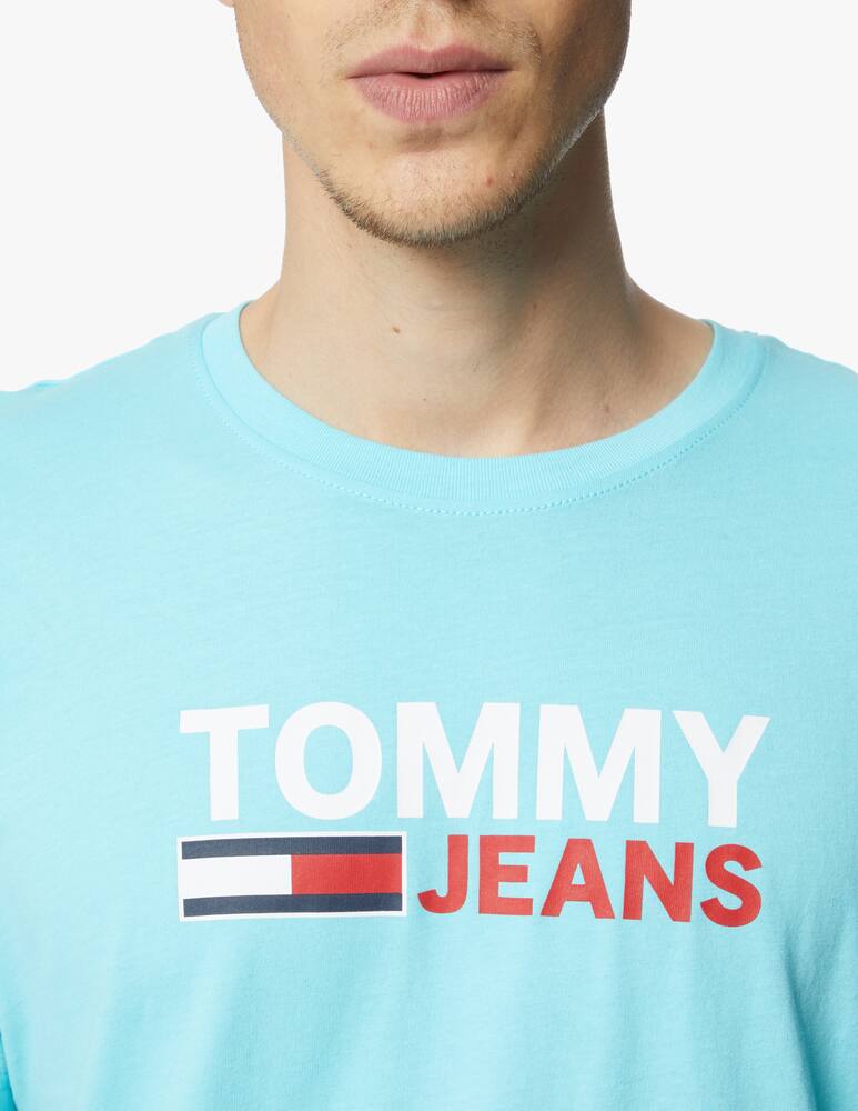 rinascente Tommy Jeans Tj corporate logo t-shirt