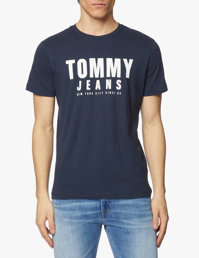 rinascente Tommy Jeans Maglietta girocollo center logo