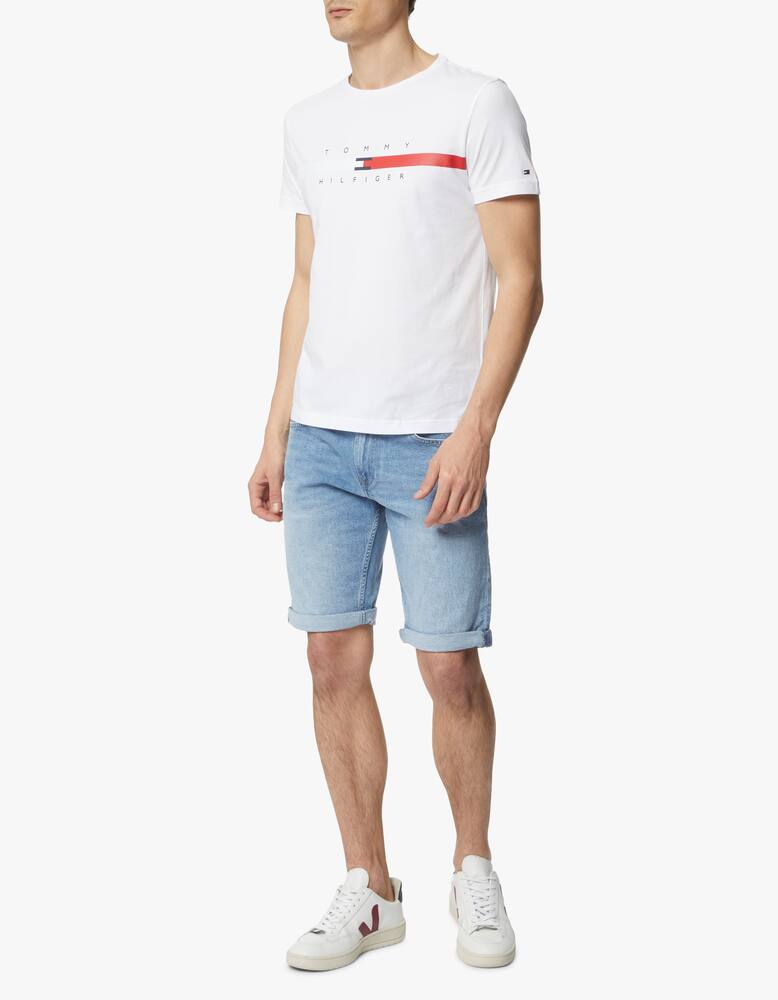 rinascente Tommy Jeans Ronnie relaxed ripped short jeans