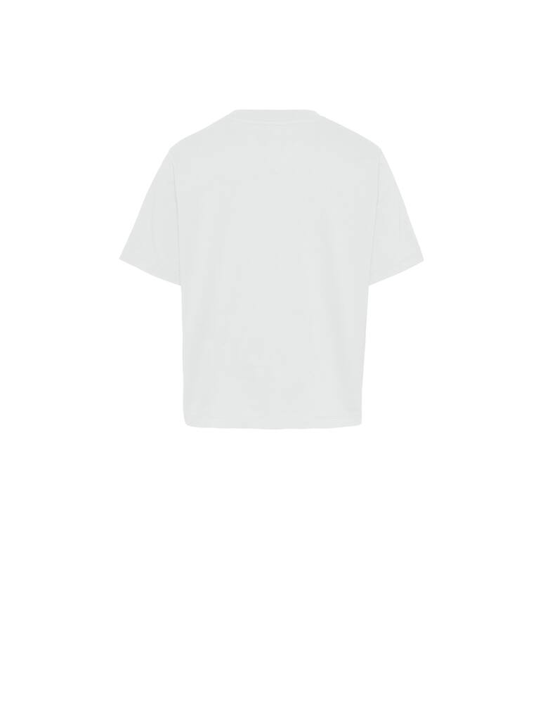 rinascente Tommy Jeans T-shirt in cotone con logo lineare