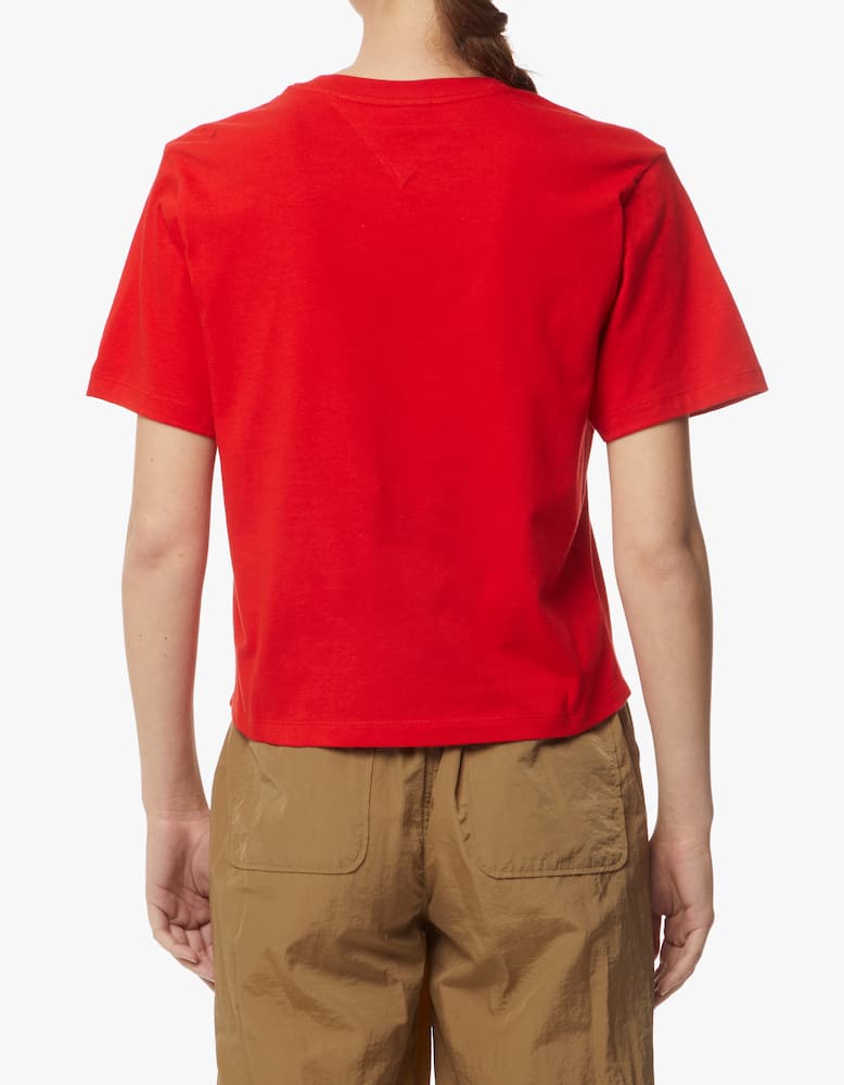 rinascente Tommy Jeans Logo cotton t-shirt