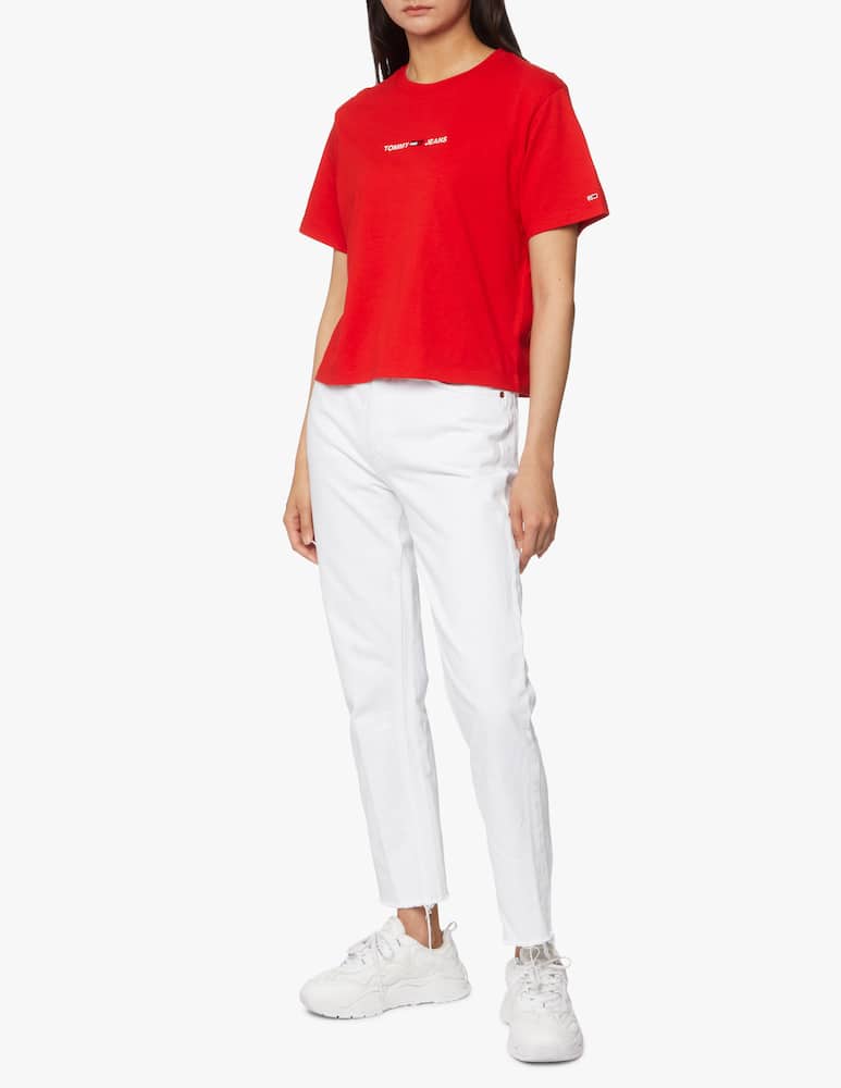 rinascente Tommy Jeans Logo cotton t-shirt