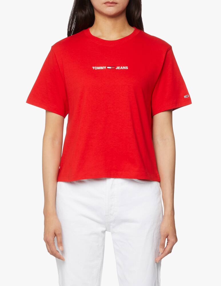 rinascente Tommy Jeans Logo cotton t-shirt