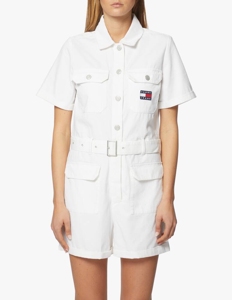 rinascente Tommy Jeans Tuta corta in cotone