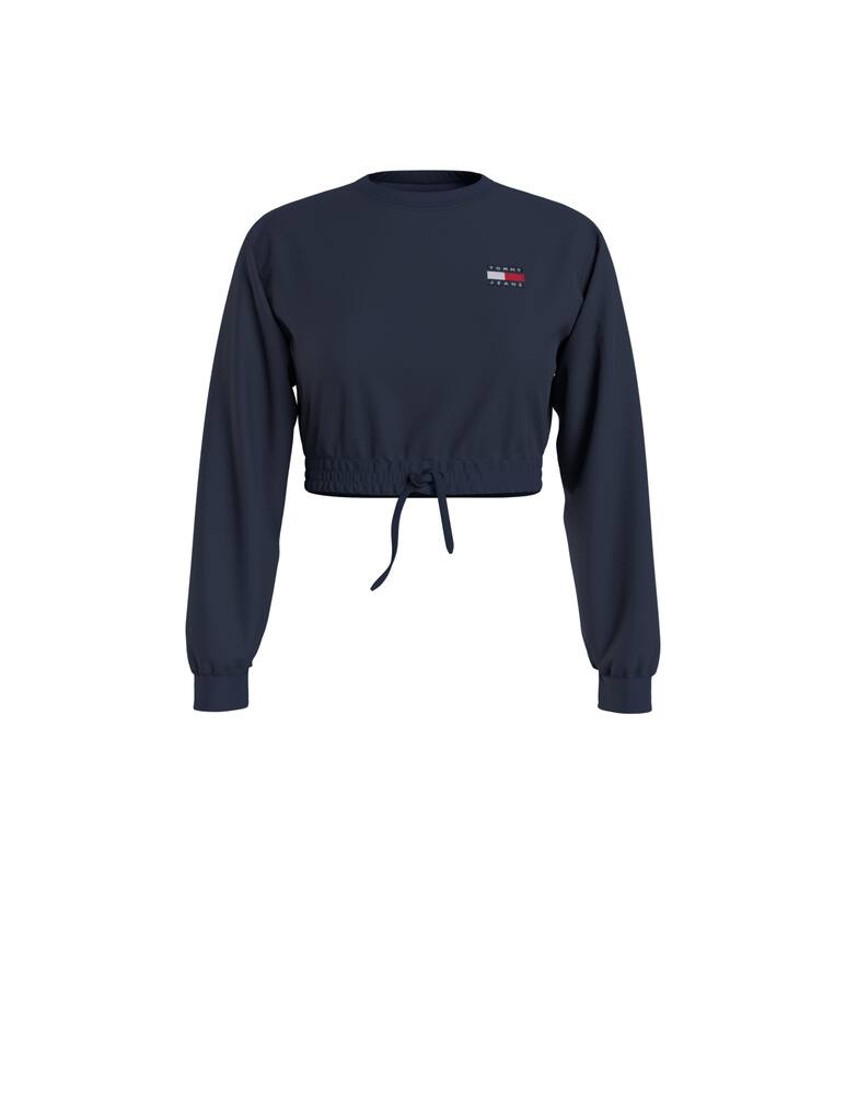 Tommy Jeans Cotton cropped sweatshirt - picture 1 Tommy Jeans Cotton cropped sweatshirt - picture 1