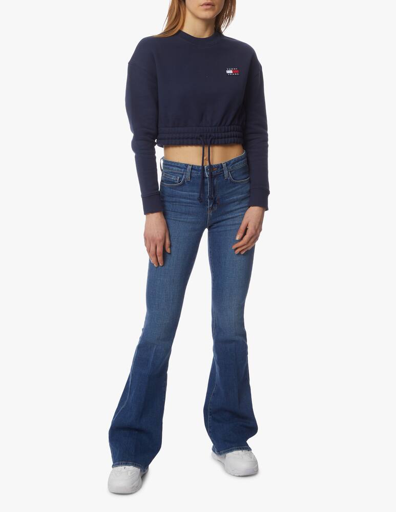 Tommy Jeans Cotton cropped sweatshirt - picture 2 Tommy Jeans Cotton cropped sweatshirt - picture 2