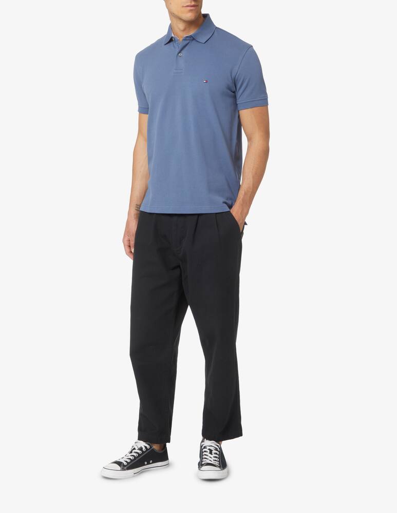 rinascente Tommy Hilfiger Small flag regualr polo - Blue