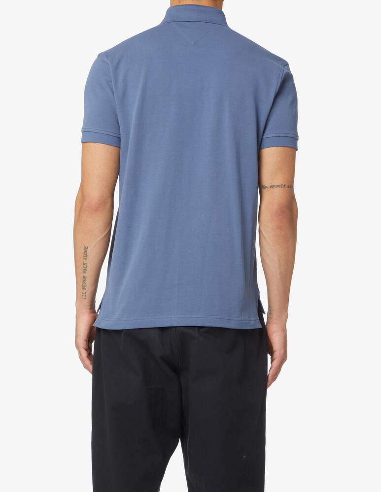 rinascente Tommy Hilfiger Small flag regualr polo - Blue