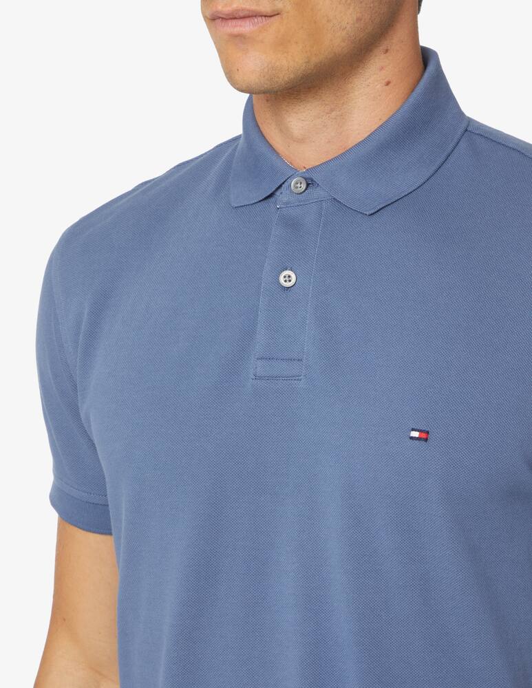 rinascente Tommy Hilfiger Small flag regualr polo - Blue