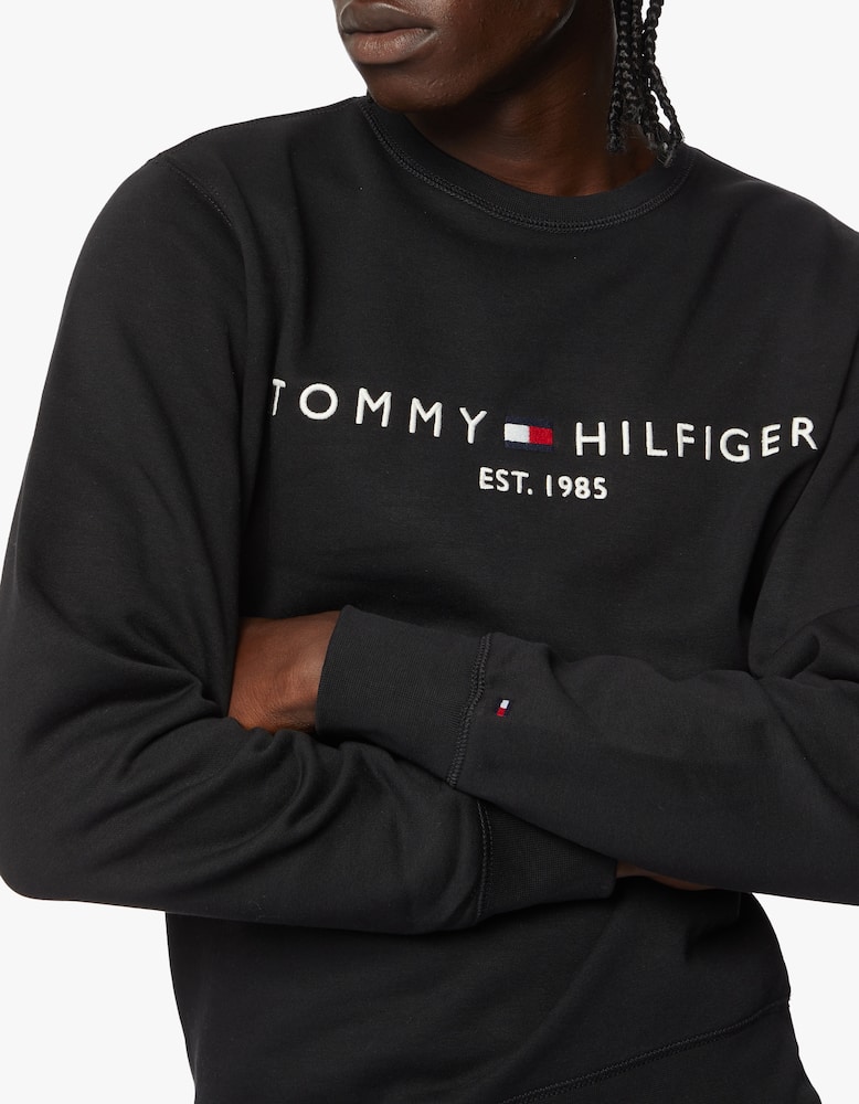 rinascente Tommy Hilfiger Felpa girocollo con logo e scritta