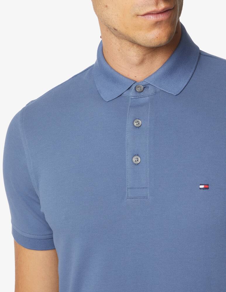 Tommy Hilfiger Polo manica corta slim basic tu - Blu - immagine 4 Tommy Hilfiger Polo manica corta slim basic tu - Blu - immagine 4