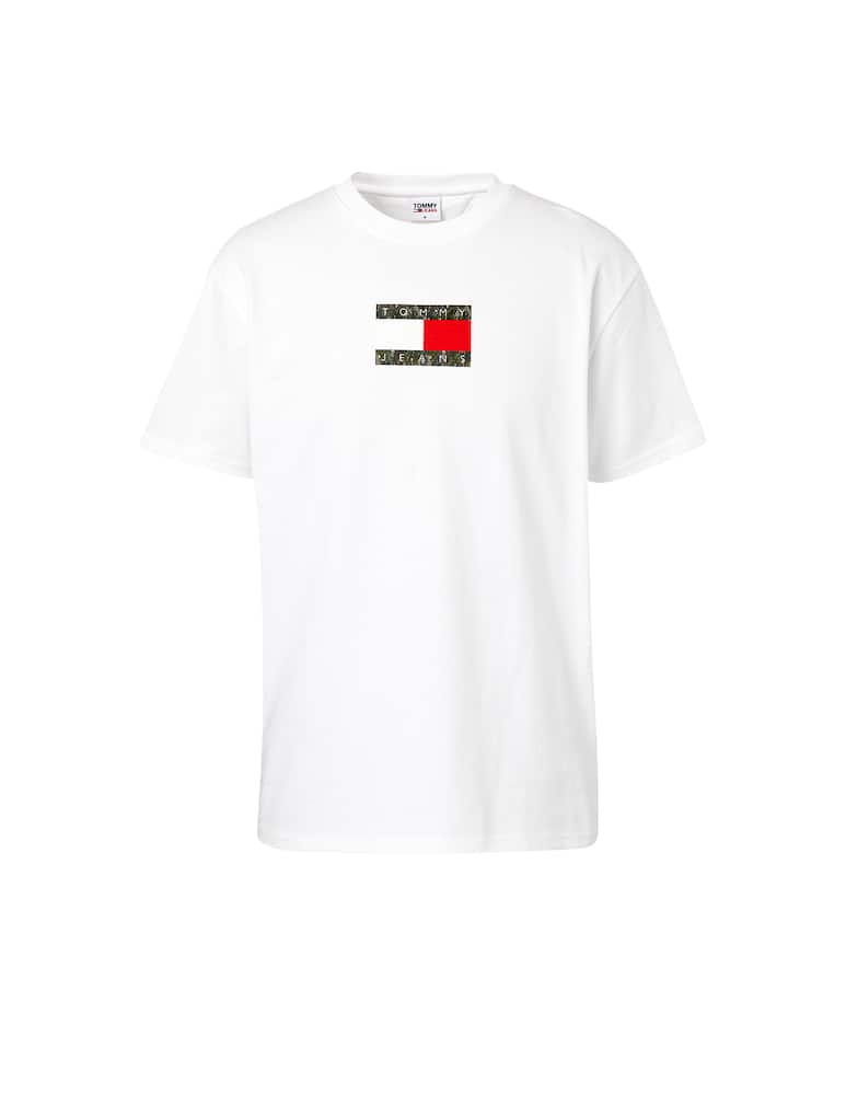 Tommy Jeans T-shirt con distintivo tommy - immagine 1 Tommy Jeans T-shirt con distintivo tommy - immagine 1