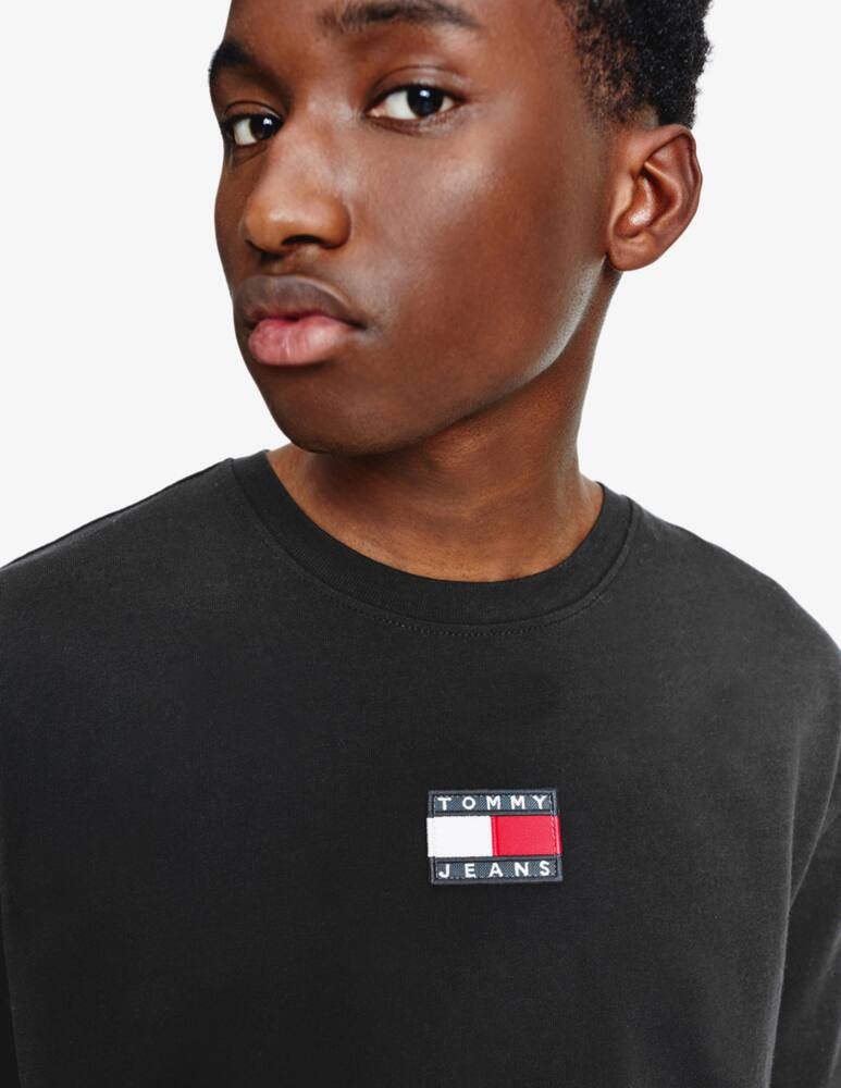 rinascente Tommy Jeans Logo t-shirt - Black