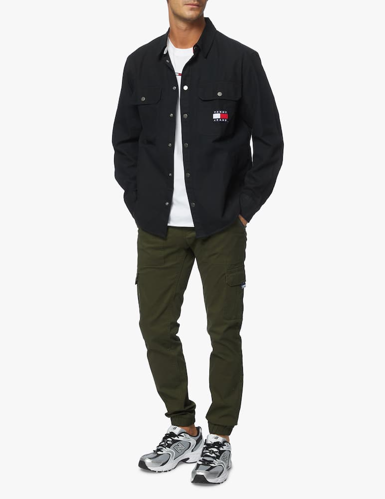 rinascente Tommy Jeans Retro flag overshirt