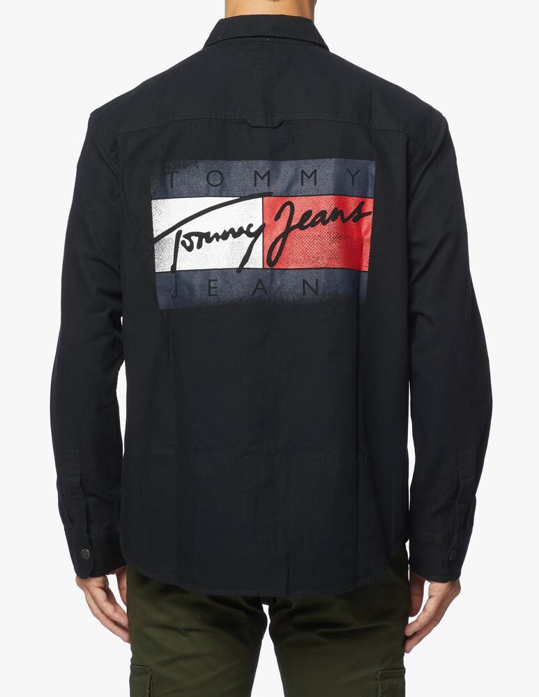 rinascente Tommy Jeans Retro flag overshirt