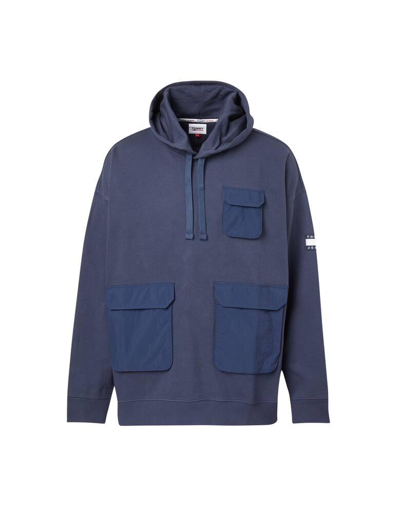 rinascente Tommy Jeans Cotton multi pocket hoodie